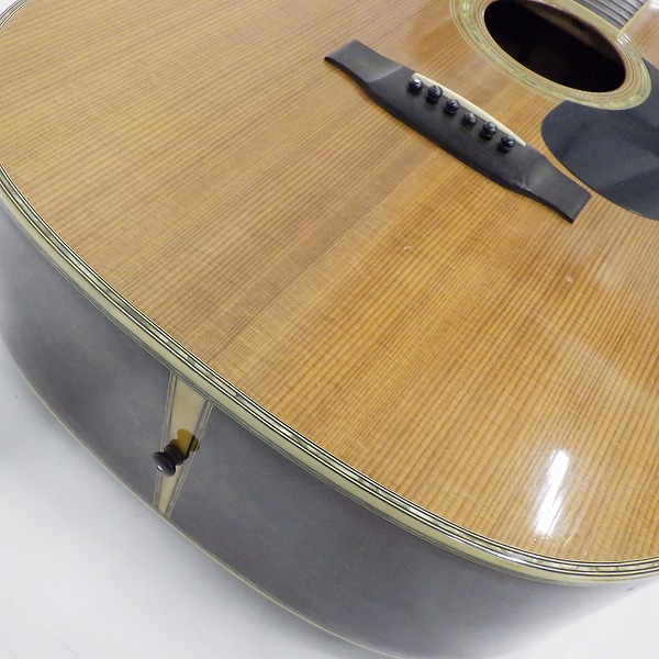 実際に弊社で買取させて頂いた★【弦無し】K.Yairi/ヤイリ YW600/YW-600 アコースティックギター/アコギ 1975年製 ハードケース付の画像 6枚目