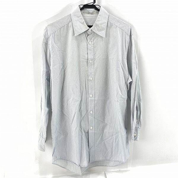 実際に弊社で買取させて頂いたPRADA/プラダ ストライプ 長袖シャツ 39/15.5