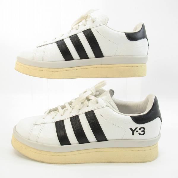 実際に弊社で買取させて頂いたY-3/ワイスリ― HICHO/ヒチョ スニーカー ワイト GV9055 28.5の画像 3枚目