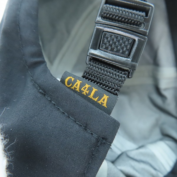 実際に弊社で買取させて頂いたCA4LA/カシラ プレーン キャップ ブラック ZKN01758の画像 5枚目