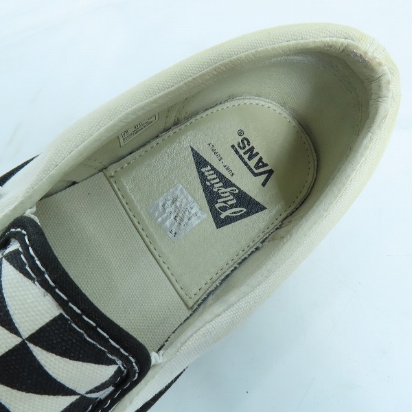 実際に弊社で買取させて頂いたVANS × PILGRIM SURF SUPPLY/バンズ × ピルグリムサーフ サプライ OG Classic Slip-On/スリッポン /VN000YDFJN8/26.5の画像 4枚目