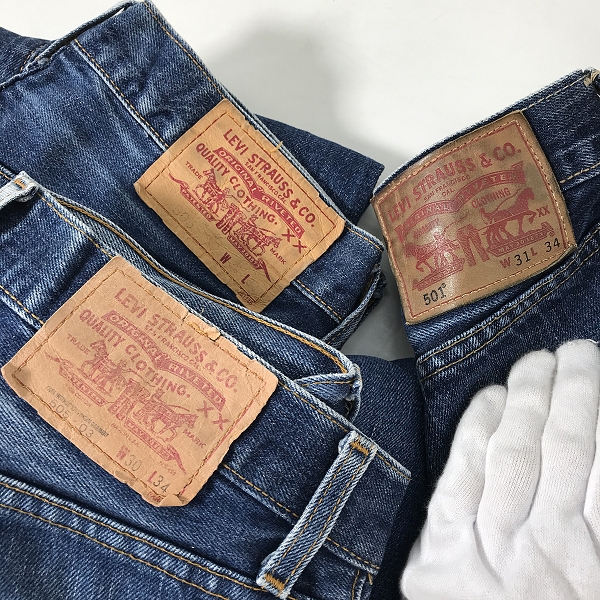実際に弊社で買取させて頂いた【おまとめ】LEVI'S/リーバイス 505/501 デニムパンツ/ジーンズの画像 2枚目