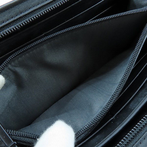 実際に弊社で買取させて頂いたTUMI/トゥミ ロゴメタルプレート ラウンドジップ 長財布/ロングウォレットの画像 4枚目