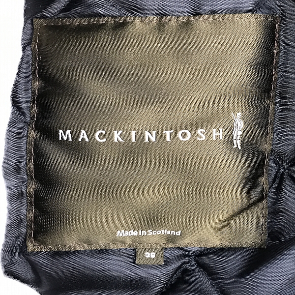 実際に弊社で買取させて頂いたMACKINTOSH/マッキントッシュ 襟コーデュロイ キルティングジャケット/36の画像 3枚目