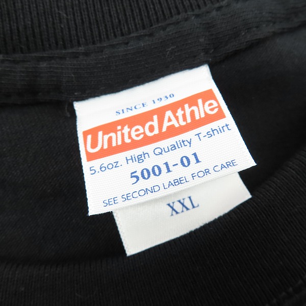 実際に弊社で買取させて頂いたMAXIMUM THE HORMONE/マキシマムザホルモン ハーコー風 プリント バンドTシャツ/半袖Tシャツ/2XLの画像 2枚目