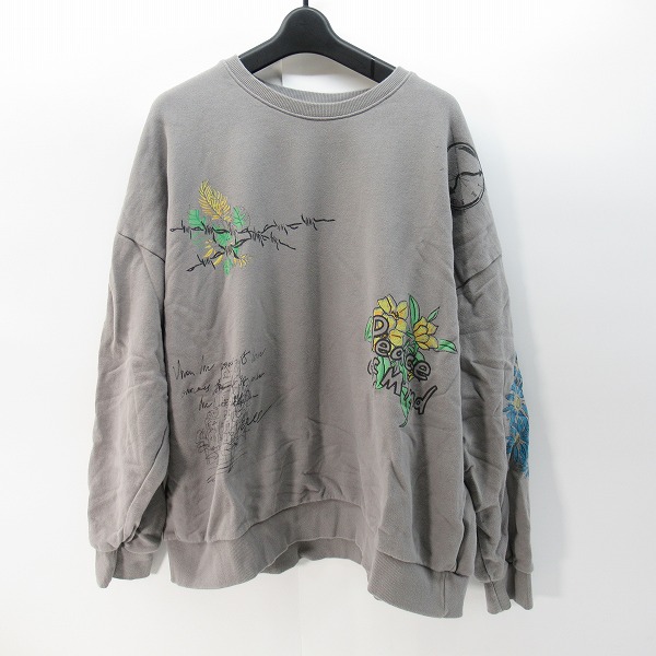 実際に弊社で買取させて頂いたHARE/ハレ クルーネックスウェット HA020865SZ/F