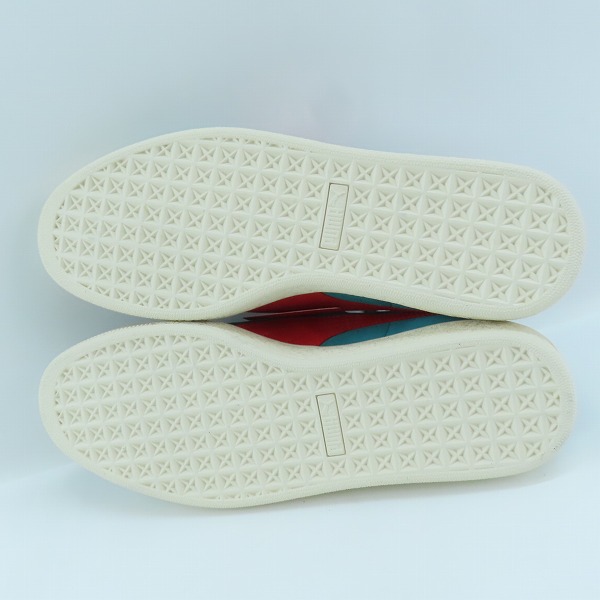 実際に弊社で買取させて頂いた【未使用】PUMA/プーマ SUEDE VTG KAMEN RIDER ATMOS/スエード ヴィンテージ スニーカー 394967-01 28.5の画像 2枚目