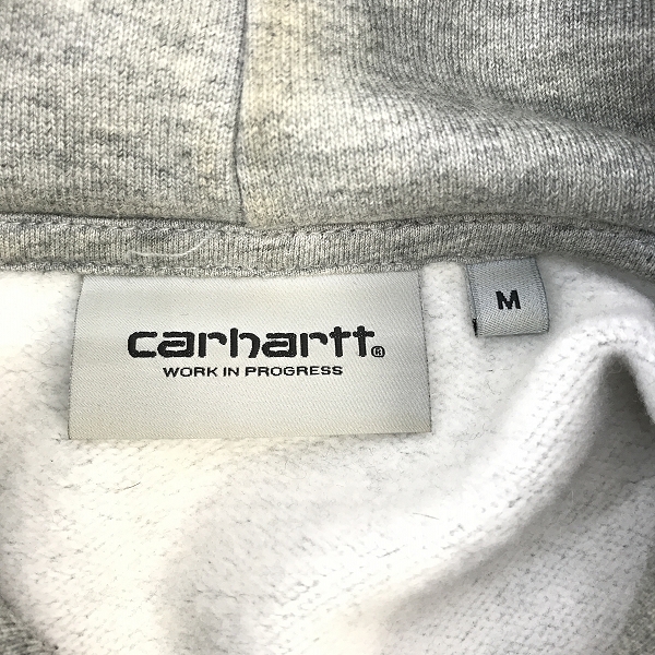 実際に弊社で買取させて頂いたCarhartt/カーハート HOODED CARHARTT SWEAT/プルオーバーパーカー/Mの画像 2枚目