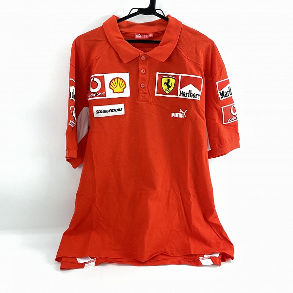 実際に弊社で買取させて頂いたPUMA/プーマ Formula1/F1チームウェア ワッペン付き 半袖ポロシャツ/XXL