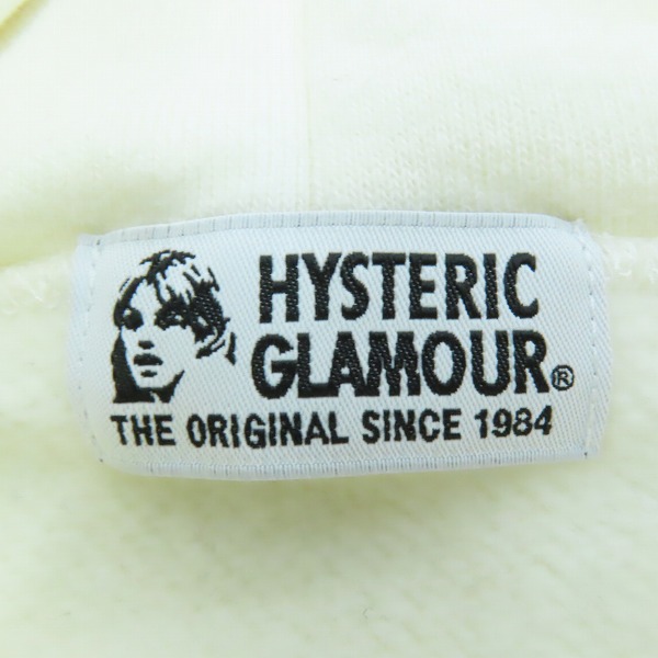 実際に弊社で買取させて頂いたHYSTERIC GLAMOUR/ヒステリックグラマーBEAR COOPER スウェット フーディー/パーカー 01203CF02/Fの画像 2枚目