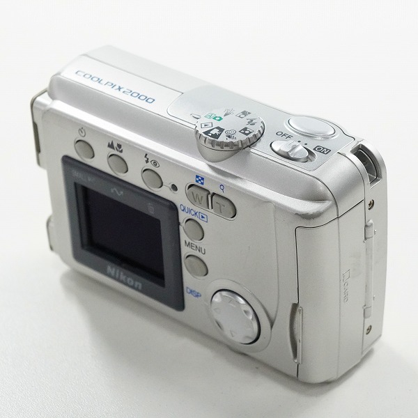 実際に弊社で買取させて頂いたNikon/ニコン E2000 COOLPIX 2000 クールピクス コンパクトデジタルカメラ 通電確認済みの画像 2枚目