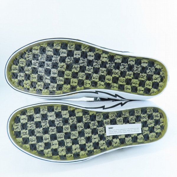 実際に弊社で買取させて頂いた【未使用】VANS×mastermind JAPAN/バンズ×マスターマインド SK8-HI BOLT VLT LX スニーカー VN0007PSBLK/26.5の画像 2枚目