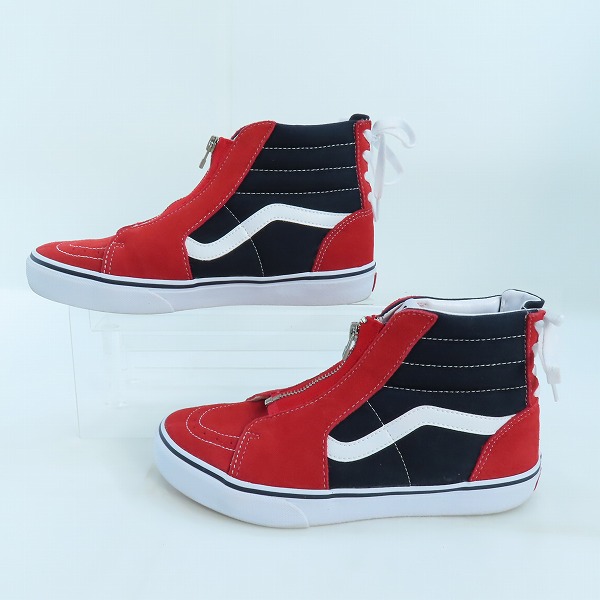 実際に弊社で買取させて頂いたVANS/バンズ SK8-HI ZIP BL/スケートハイ スニーカ V38CF B.JAZZ 612367-0002/26の画像 3枚目