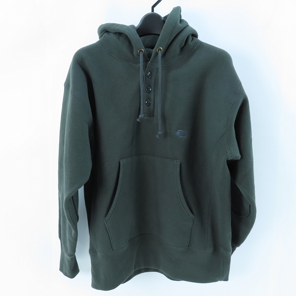 実際に弊社で買取させて頂いたChampion/チャンピオン ハーフボタン プルオーバー パーカー C8-A134/M