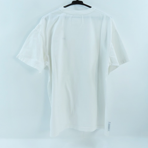実際に弊社で買取させて頂いたWTAPS/ダブルタップス 23SS DESIGN 01/SS/CTPL COLLEGE TEE 胸刺繍 半袖Tシャツ 231ATDT-CSM28 /1の画像 1枚目