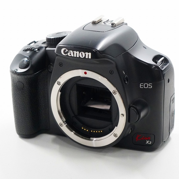 実際に弊社で買取させて頂いたCanon/キャノン DS126181 EOS Kiss x2 デジタル一眼レフカメラ ボディ 動作確認済み
