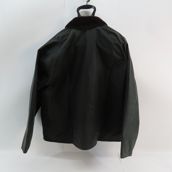 実際に弊社で買取させて頂いたBarbour/バブアー TRANSPORT/トランスポート ワックスコットンショートブルゾン 242MWX1678/38の画像 1枚目