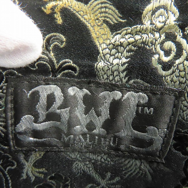 実際に弊社で買取させて頂いたBWL/BILL WALL LEATHER/ビルウォールレザー スカルボタン 長財布/ロングウォレットの画像 5枚目