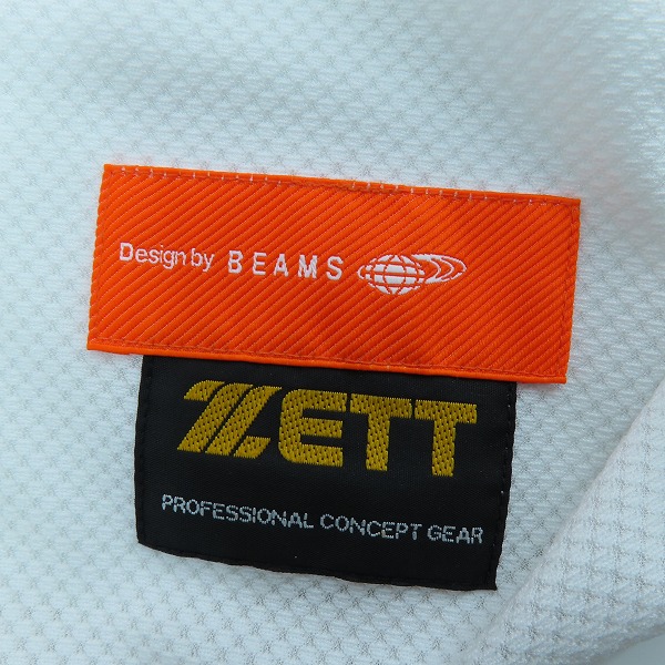 実際に弊社で買取させて頂いたZETT×BEAMS/ゼット×ビームス 東京ヤクルトスワローズ #23 青木宣親 ユニフォーム/Lの画像 2枚目