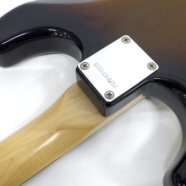 実際に弊社で買取させて頂いた★TARGET by FERNANDES/ターゲット ストラトキャスターType エレキギター ソフトケース付の画像 8枚目