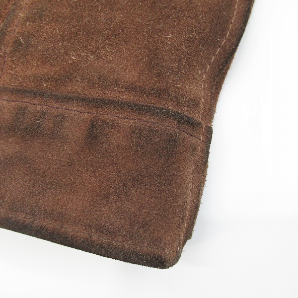 実際に弊社で買取させて頂いたSchott/ショット スエード レザージャケット/42の画像 7枚目