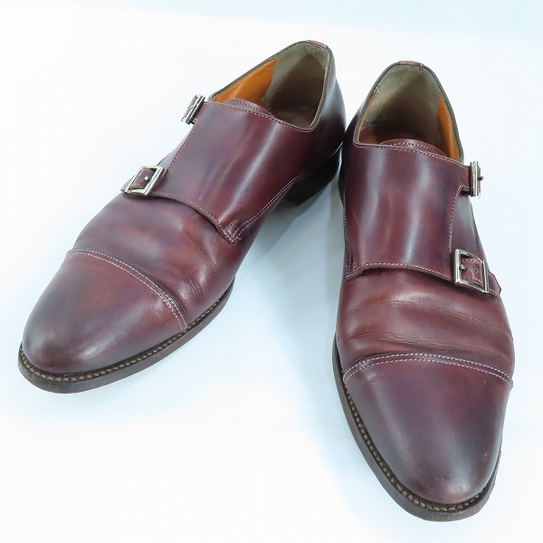 実際に弊社で買取させて頂いたSANTONI/サントーニ ダブルモンク/ストレートチップ/11166/49