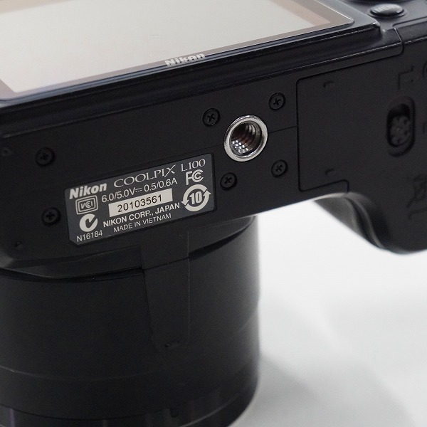 実際に弊社で買取させて頂いたNikon/ニコン COOLPIX L100 クールピクス コンパクトデジタルカメラ 動作確認済みの画像 6枚目