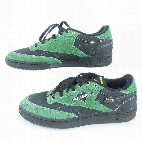 実際に弊社で買取させて頂いたReebok×PLEASURES/リーボック×プレジャーズ CLUB C 85/クラブシー GW2644/29.5の画像 3枚目