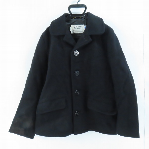 実際に弊社で買取させて頂いたSchott/ショット USA製 740N PEAJACKET  Pコート Pジャケット/7178/38