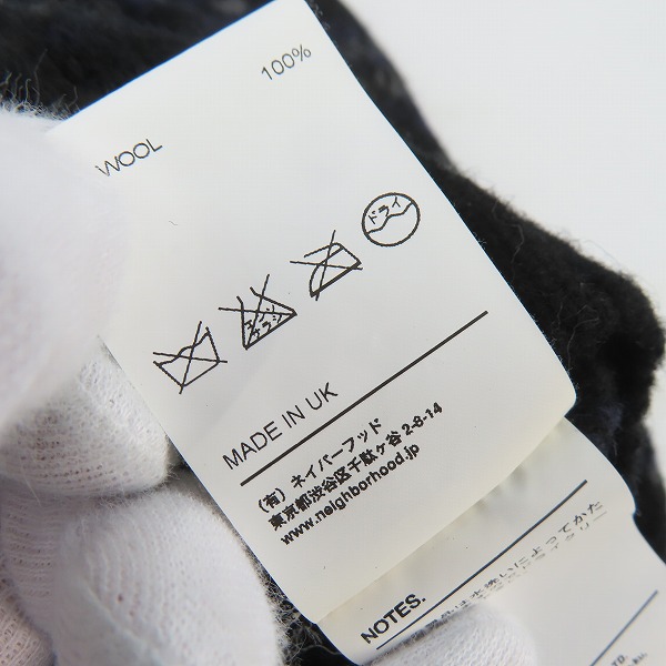 実際に弊社で買取させて頂いたINVERALLAN×NEIGHBORHOOD/インバーアラン×ネイバーフッド /ニットセーター/132ITIVN-KNM01/38の画像 4枚目