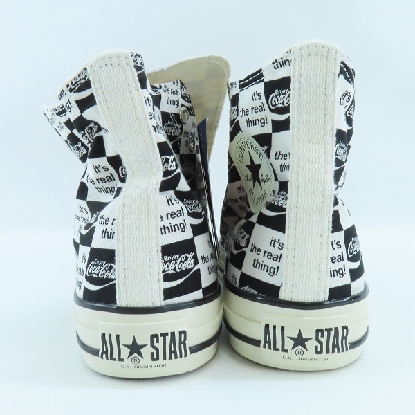 実際に弊社で買取させて頂いた【未使用】CONVERSE/コンバース ALL STAR US Coca-Cola CK HI/オールスター コカ・コーラ 1SE027/26.5の画像 1枚目