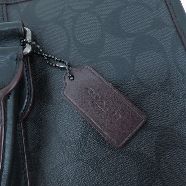 実際に弊社で買取させて頂いたCOACH/コーチ  シグネチャー ブリーフケース/ビジネスバッグの画像 5枚目