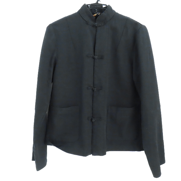 実際に弊社で買取させて頂いたBLACK COMME des GARCONS/ブラックコムデギャルソン チャイナジャケット ブラック 1E-J047/M
