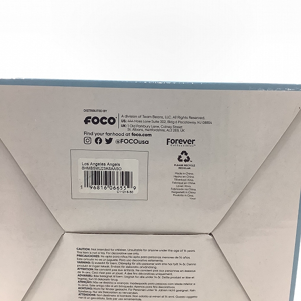 実際に弊社で買取させて頂いたFOCO/フォコ PLAYER BOBBLE  ボブルヘッド  エンゼルス 大谷翔平 MLBオールスターゲーム 2023 首振り フィギュアの画像 8枚目