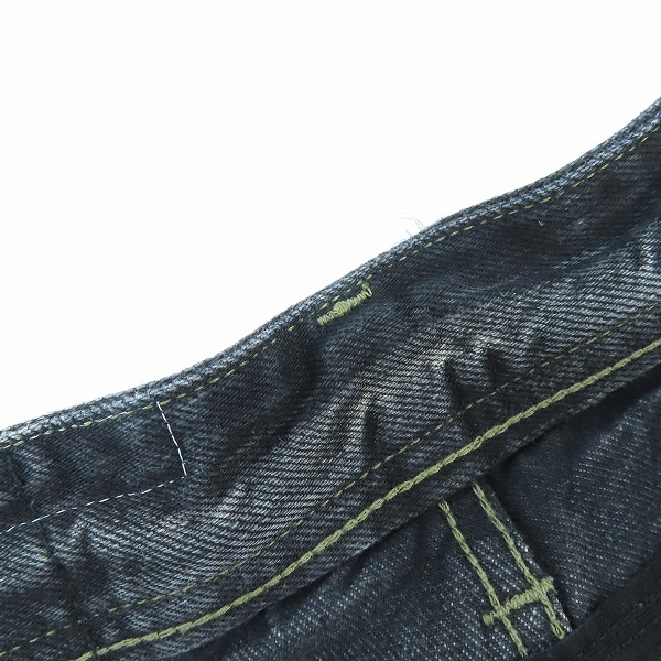 実際に弊社で買取させて頂いたJULIUS/ユリウス 17AW ストレートナローパンツ 597PAM13-BL/1の画像 6枚目