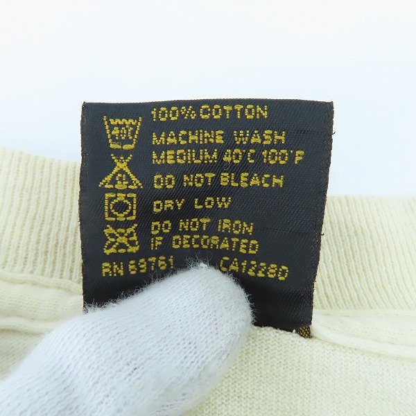 実際に弊社で買取させて頂いたBROCKUM/ブロックム MINISTRY/ミニストリー 1995  ヴィンテージ バンドTシャツ/Lの画像 3枚目