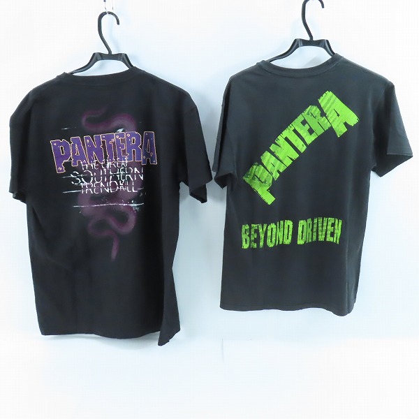 実際に弊社で買取させて頂いたWinterland/Hanes PANTERA/パンテラ 90s ヴィンテージ バンドTシャツ 2点セットの画像 1枚目