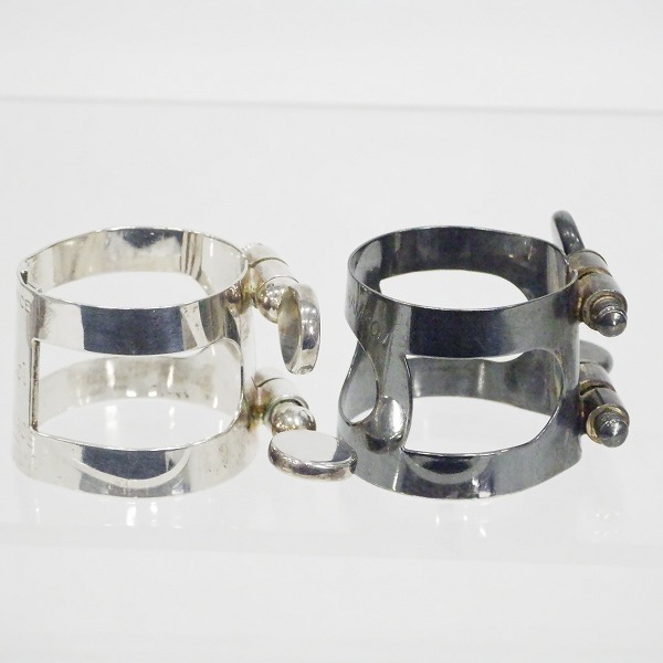 実際に弊社で買取させて頂いたD.Bonade/ボナード Buffet Crampon/ビュッフェ・クランポン クラリネット用 リガチャー 2個セットの画像 4枚目