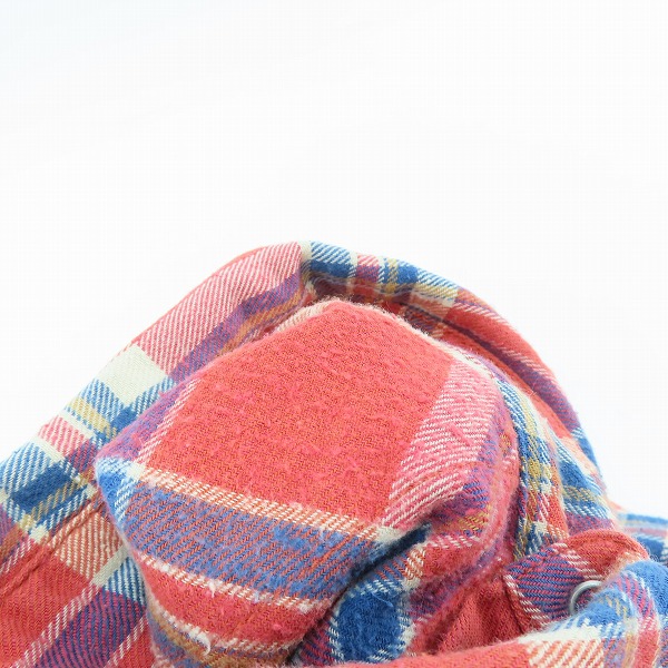 実際に弊社で買取させて頂いたAKM/エイケイエム/junhashimoto/ジュンハシモト PATCHWORK CHECK WESTERN/WRINKLE CHECK チェックシャツ/M/2/２点セットの画像 4枚目