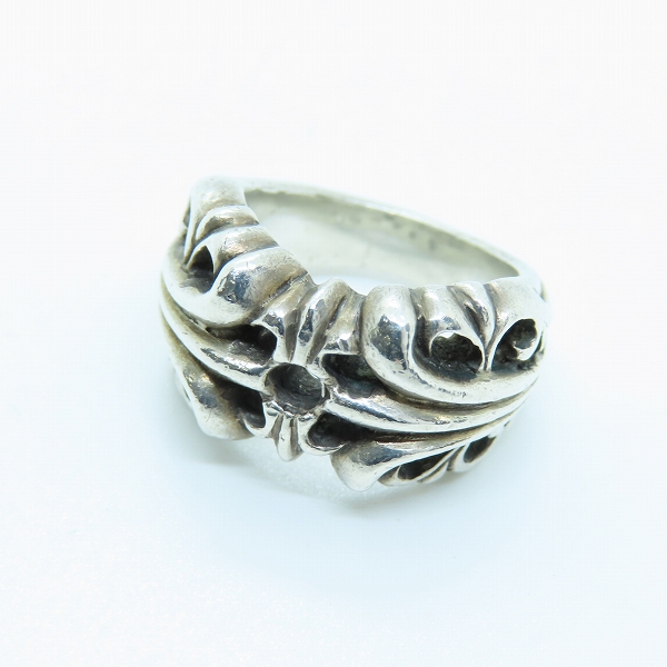 実際に弊社で買取させて頂いたCHROME HEARTS/クロムハーツ K&Tリング 13号