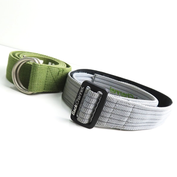 実際に弊社で買取させて頂いたBackChannel/バックチャンネル STUSSY/ステューシー GIベルト ガチャベルト 2点セット