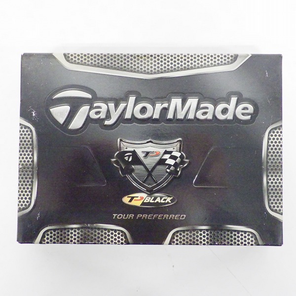 実際に弊社で買取させて頂いた【未使用】TaylorMade/テーラーメイド  TP BLACK・TP RED ゴルフボール ホワイト  計1ダースの画像 3枚目