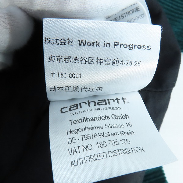 実際に弊社で買取させて頂いたCarhartt WIP/カーハート MADISON JACKET マディソンジャケット I027368 Lの画像 5枚目