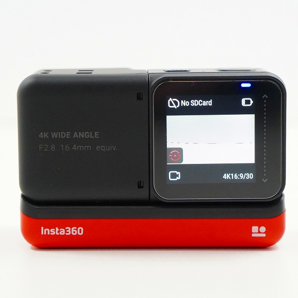 実際に弊社で買取させて頂いたinsta360 ONE R TWIN EDITION 360度＋4K広角モジュール アクションカメラ 付属品付き 動作確認済みの画像 4枚目