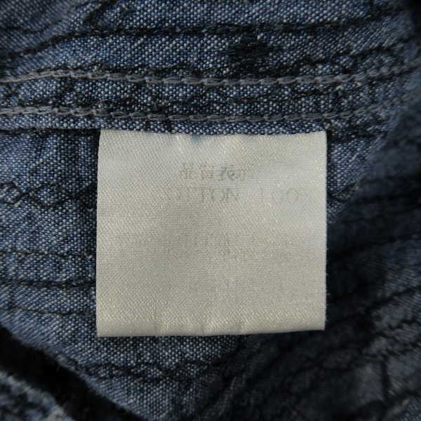 実際に弊社で買取させて頂いたTHE FLAT HEAD/ザフラットヘッド 刺繍 ウエスタンシャツ 42の画像 3枚目