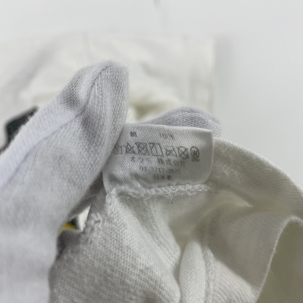 実際に弊社で買取させて頂いたHUMAN MADE×KAWS/ヒューマンメイド×カウズ Tシャツ/XLの画像 4枚目