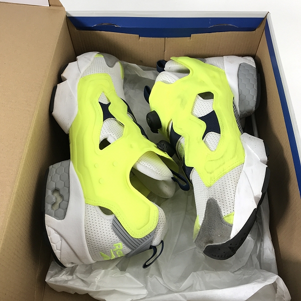 実際に弊社で買取させて頂いたReebok/リーボック INSTAPUMP FURY/インスタポンプフューリー OG ジャッキー・チェン GZ3242/29の画像 8枚目