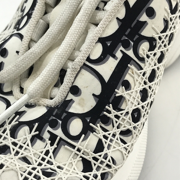 実際に弊社で買取させて頂いたChristian Dior/クリスチャンディオール B24 CANNAGE/カナージュ スニーカー 40の画像 8枚目