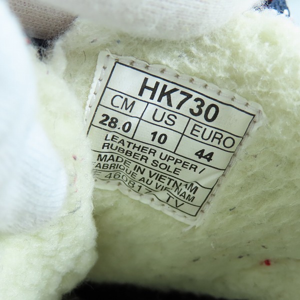 実際に弊社で買取させて頂いたKITH×MONCLER×ASICS/キス×モンクレール×アシックス GEL-LYTE Ⅲ/ゲルライト3 スニーカー AIHK730.2323/28の画像 5枚目
