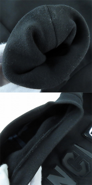 実際に弊社で買取させて頂いた【JPタグ】MONCLER/モンクレール スウェット ブラック I20918G00012 809KX /Sの画像 8枚目